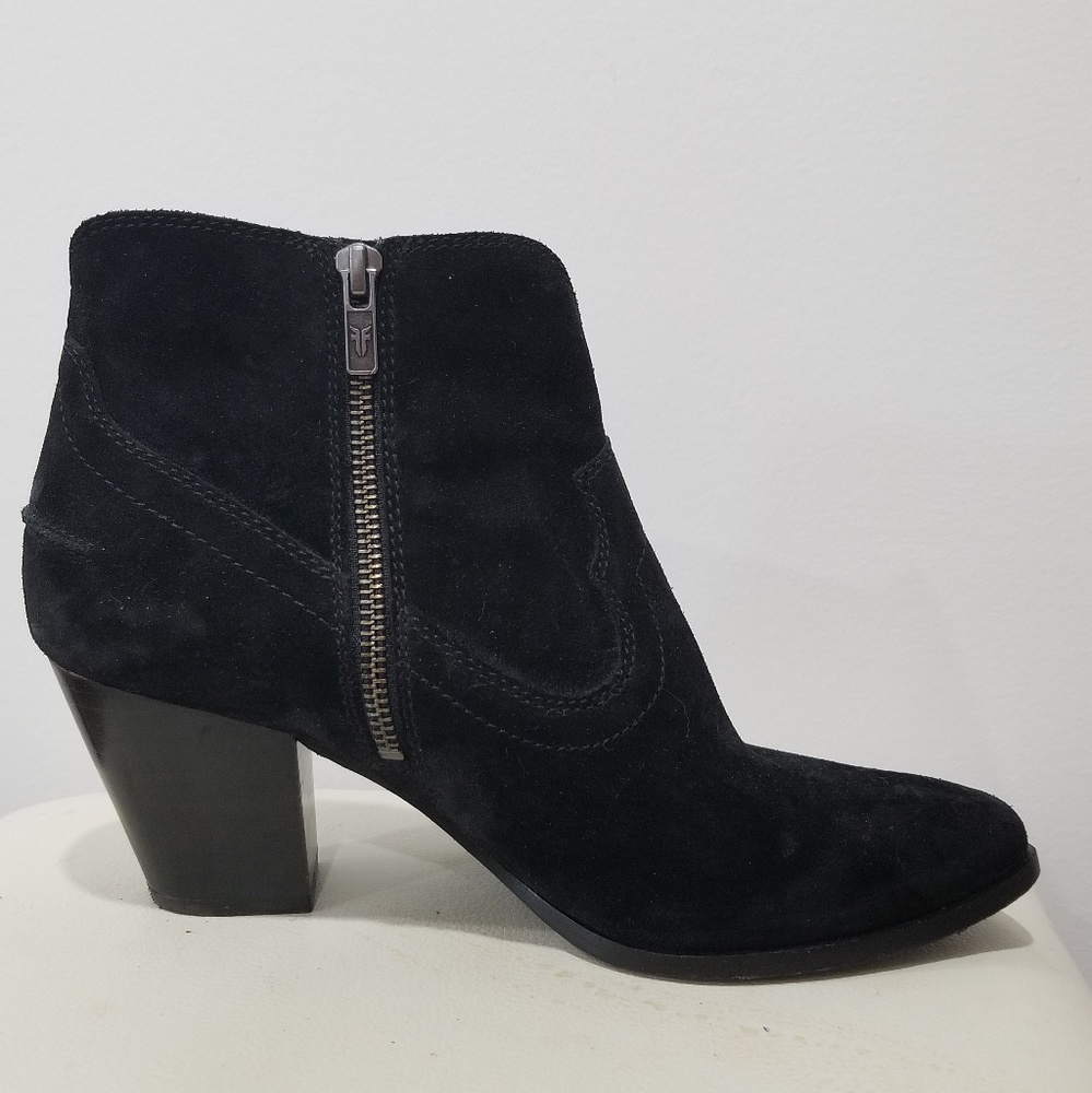 Frye Black Suede Boots - Brand New!